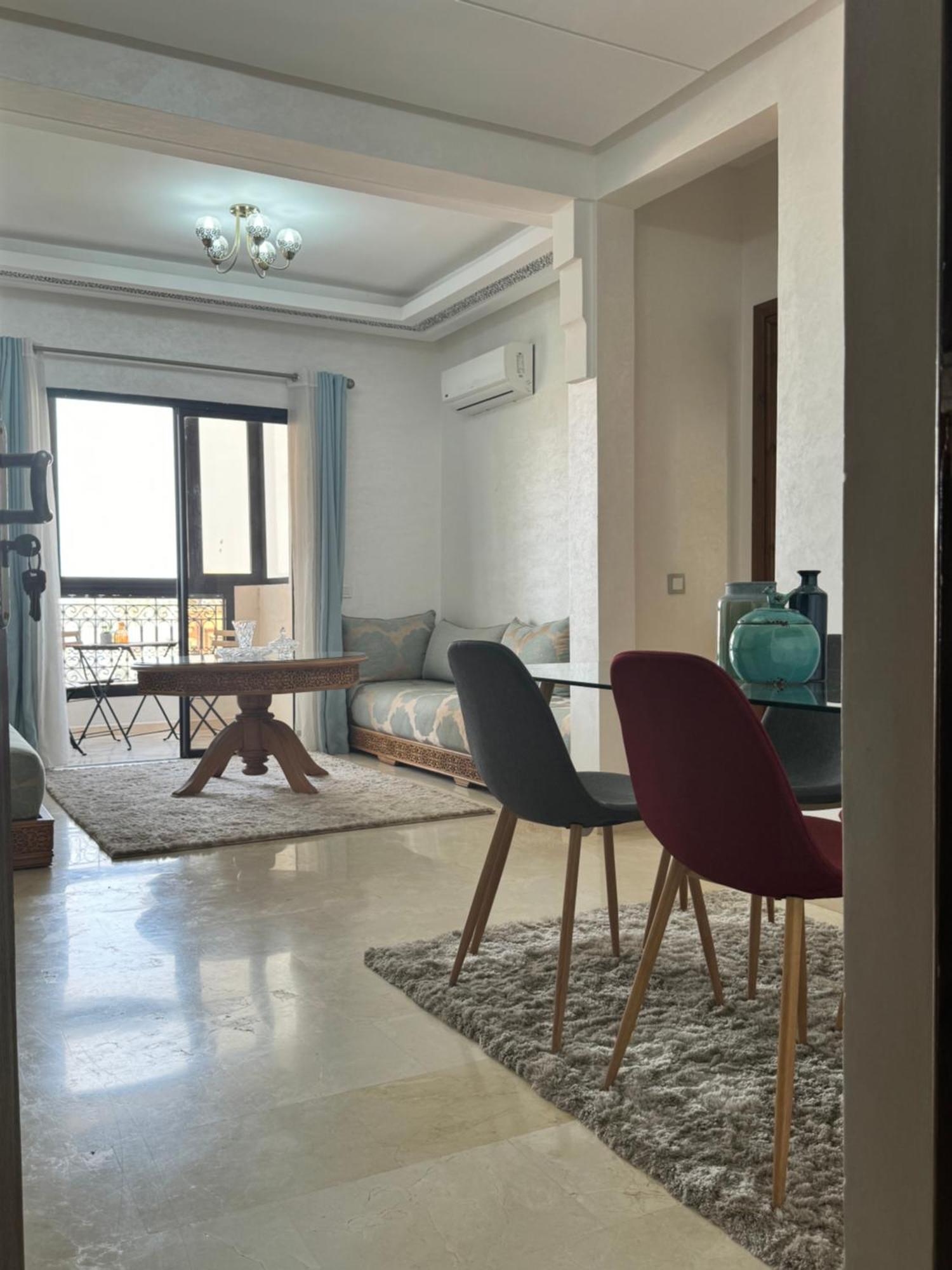 Appartement Malak - Residence Avec Piscine, Wifi, Gardien H24 Marrakesh Luaran gambar